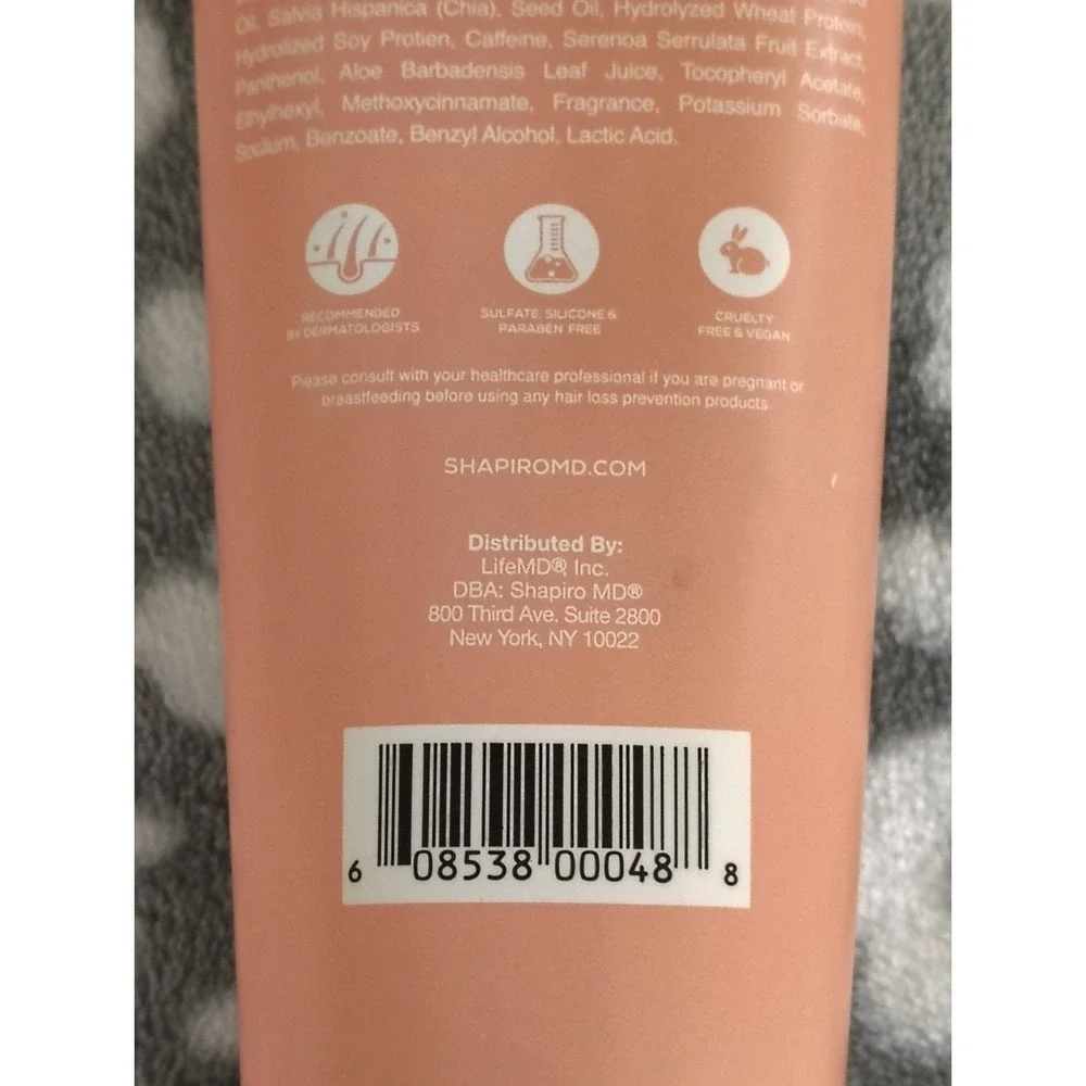 Hair Loss Leave-in Conditioner, Natural Vegan, DHT Blockers for Thinning Hair